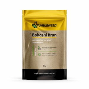 bag of bran for bokashi composting